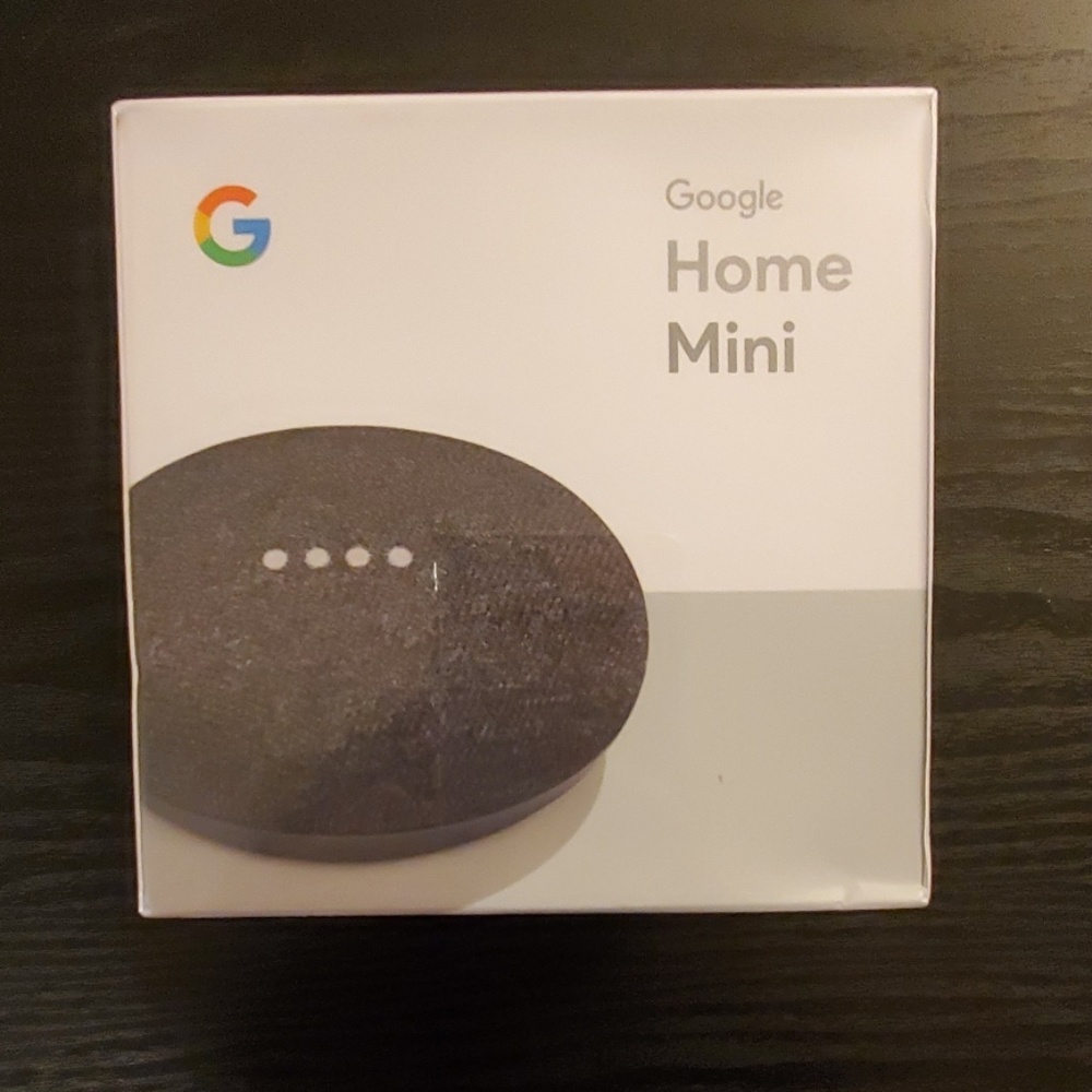 New in box Google Home Mini